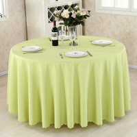 Nappe ronde de couleur unie en gros nappe ronde blanche nappes pour événements // décoration de mariage fournitures nappes