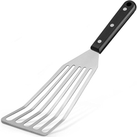 Spatule de cuisson en acier inoxydable friture Steak pelle BBQ Grill Turner dîner nourriture Wok pelles crêpe pelle Pot spatule Turner