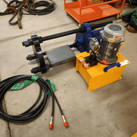 Presse hydraulique portable pour goupilles de chenilles et outil de démontage pour l'entretien des chaînes de chenilles d'excavateur