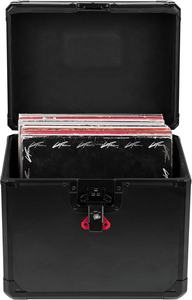 Estuche de Almacenamiento para Discos de Vinilo Clásicos de 12 Pulgadas - Cajas de Aluminio para Discos LP (50-70) - Product Image 4