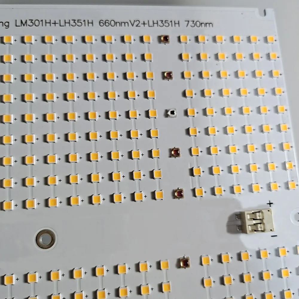 Todos Samsung Chips Top Placa Led QB648 Diablo LM301H LH351H 660nm 730nm PCB