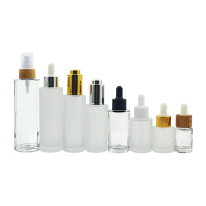 Bouteille d'huile à cuticules en verre dépoli de 60ml Bouteille d'huile essentielle avec personnalisation du support compte-gouttes - Product Image 6