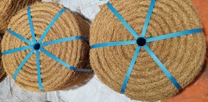 100% fibres de noix de coco naturelles FIL DE CORDE DE COIR Filet de jardin écologique et biodégradable du Vietnam - Product Image 6