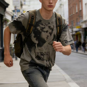 THAT'S a <strong>T</strong> <strong>Shirts</strong> AWFUL Summer New Fashion Actress <strong>Madonna</strong> <strong>T</strong>-<strong>shirts</strong> Men Casual Short-sleeved Loose LOT of Man COUGH Boy SYRUP - Product Image 4