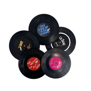 Posavasos de Plástico Personalizados, Posavasos para Bebidas Personalizados al por Mayor, Posavasos Promocionales con Forma de <span class=keywords><strong>CD</strong></span>, Regalos Personalizados Ecológicos - Product Image 5