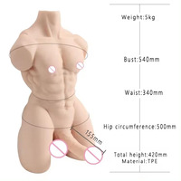 Meilleure vente : Poupée sexuelle masculine pour femmes avec gode flexible, poupées sexuelles gays, jouets sexuels pour masturbation féminine, couple triade