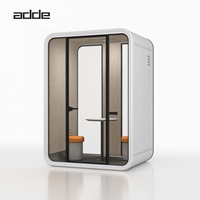 Cabine de réunion téléphonique modulaire insonorisée personnalisable – Cabine de bureau acoustique