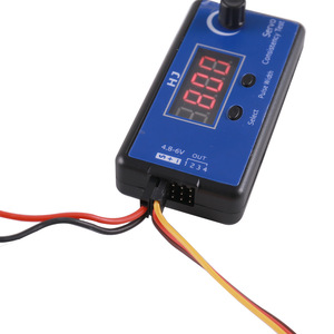 HJ Servo Tester Digital <b>RC</b> Servo Consistency Test Tool 4.8-6V Output Pulse Width Adjuster for Remote <b>Control</b> Vehicles - Product Image 2