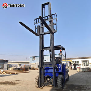 מלגזה חשמלית מיני TIANTONG לכל סוגי השטח עם הנעה 4X4, בעלת תווי תקן CE ו-ISO, מופעלת על ידי סוללה, למכירה - Product Image 4