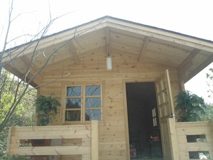 Cabaña <span class=keywords><strong>de</strong></span> Madera Prefabricada al por Mayor con Baño, Cabaña <span class=keywords><strong>de</strong></span> Troncos Personalizada para Resort <span class=keywords><strong>de</strong></span> <span class=keywords><strong>Playa</strong></span>, Casa <span class=keywords><strong>de</strong></span> Madera <span class=keywords><strong>de</strong></span> Pino Prefabricada para Estadías Vacacionales - Product Image 2