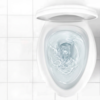 Nettoyant WC parfumé aux fleurs Qingmu 500ml, désodorisant et détachant pour toilettes de salle de bain