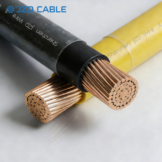 JZD UL83 600V US Standard THHN Nylon Sheathed Wire Wholesale 4/12/10/8/6/4/2/0AWG UL - Certified Copper Core THHN Nylon Cable