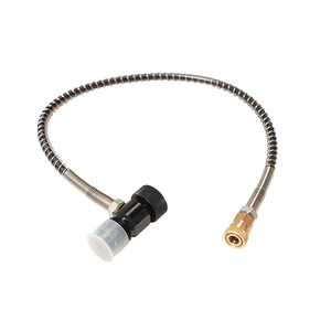 <b>Inflatable</b> Adapter For Diving Oxygen Cylinders G5/8 <b>Large</b> To Small 50cm Aluminum Alloy - Product Image 1