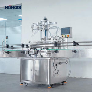 Machine de remplissage d'huile automatique à 4 têtes de bureau Pompe péristaltique avec convoyeur pour boissons, jus et remplissage de liquide chimique - Product Image 6