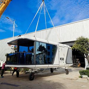 Âm thanh bằng chứng cách điện sang trọng nhà hiện đại Pod 2-4bedroom di động Modular prefab biệt thự căn hộ trường có thể tháo rời không gian viên nang - Product Image 2