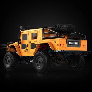 Q121 Véhicule télécommandé tout-terrain 4x4 haute vitesse pour enfants, modèle Hummer de simulation, voiture RC jouet - Product Image 2