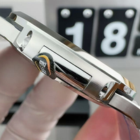 Hochwertige 40mm DDF Fabrik 324 Integriertes Uhrwerk Mechanische Uhr 5711 Blaues Zifferblatt Texturiert Leuchtende Taucheruhr