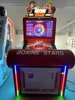 Machine de boxe d'arcade Boxing Stars, jeu de frappe à monnayeur pour divertissement