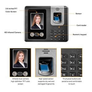 Terminal de contrôle d'accès intelligent avec reconnaissance faciale et logiciel de gestion des présences - Product Image 3