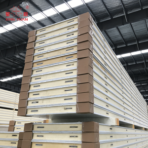 Panneaux muraux en métal isolés PIR, panneau de <span class=keywords><strong>toiture</strong></span> en PU, panneau sandwich en polyuréthane, panneaux pour chambre froide - Product Image 2