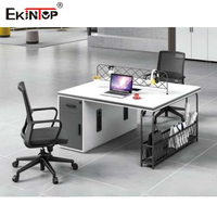 Ekintop – meuble de bureau en bois Mdf, cloison personnalisée, style moderne