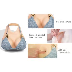 Prothèse mammaire en silicone réaliste pour femmes travesties, faux seins, rehausseur de poitrine, Shapewea - Product Image 6