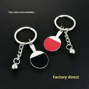 Custom Sports Ball Metal Ping Pong Creative <b>Small</b> Gift <b>Table</b> Tennis Model Metal Keychain <b>Table</b> Tennis <b>Small</b> Gift Key Chain - Product Image 3