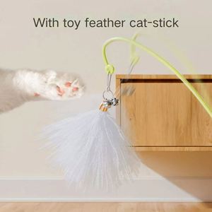 Juguete para Gatos con Plumas y Catnip, Divertido, Removible, Combinable, en Forma de Vaso - Product Image 5