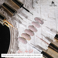 Fournisseurs professionnels de produits pour les ongles, vente en gros de gel liner, peinture d'art d'ongles, gel personnalisé avec logo, marque privée, peinture d'ongles, gel UV