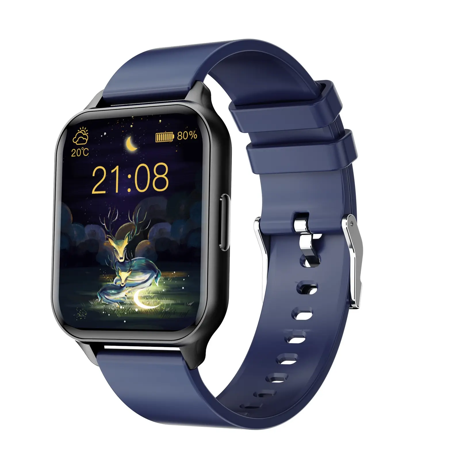 Reloj inteligente táctil para hombre y mujer, pulsera resistente al agua Q26, P8, P9, para Android, OPPO, Apple, Huawei, nuevo