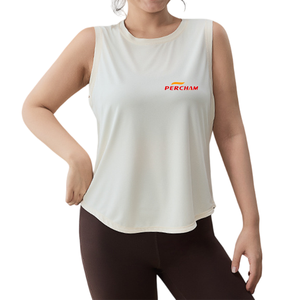 Débardeurs de course à pied avec logo personnalisé de haute qualité pour femmes - Product Image 1