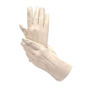 Gants d'hiver en cuir pour femmes, à doigts complets, thermiques, longueur poignet, couleur unie, élégants, pour tenue de cérémonie ou d'affaires - Product Image 4