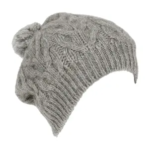 Alpaca mình cho một ngày dễ thương Alpaca Beanie Hat Muffler Khăn thiết lập cho phụ nữ