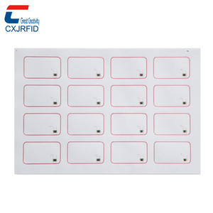 Rfid lập trình nhãn <span class=keywords><strong>isso</strong></span> 14443a Mifare desfire EV3 NFC khô ướt Inlay - Product Image 2