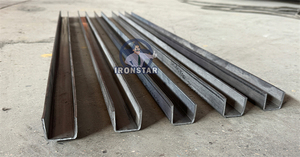 เครื่องขึ้นรูปเหล็กแผ่นหลังคาแบบม้วน 10 <span class=keywords><strong>Ga</strong></span> U Purlin Roll Forming Machine - Product Image 6