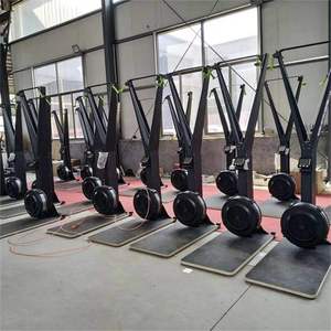 เครื่องฝึกสกีแบบใช้พลังงานลม Ski Erg พร้อมจอ LCD ปรับระดับความเข้มได้ ใช้สำหรับออกกำลังกายทั้งร่างกาย อุปกรณ์คาร์ดิโอในร่ม ขายส่ง - Product Image 2
