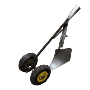 Herramientas para Desherbar el Césped de Jardín, Acero al Carbono Forjado, Metal, Agricultura, Azadones para Excavar Tierra, <span class=keywords><strong>2</strong></span> Ruedas, 3 en 1, Arados Manuales para Agricultura - Product Image 3