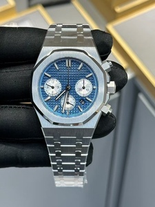 Reloj deportivo automático de lujo para hombre, de acero inoxidable, con zafiro, esfera grande de 41 mm, logotipo personalizado 904, resistente al agua para buceo - Product Image 2