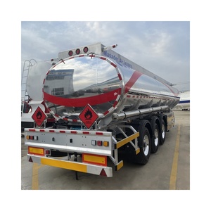 Dầu nhôm tàu chở Trailer vận chuyển DIESEL Xăng bình nhiên liệu Trailer bán cho bán - Product Image 6