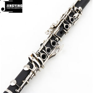 2023 Jingying Music Eb Key Cuerpo de baquelita dura Niquelado <span class=keywords><strong>Clarinete</strong></span> <span class=keywords><strong>soprano</strong></span> para niños - Product Image 3