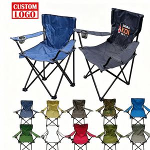 Portable Camping Chair Heavy Duty Support 120kg Folding Beach Chair for Outdoor Beach Garden Patio Picnic <b>BBQ</b> Fishing Seat - Product Image 1