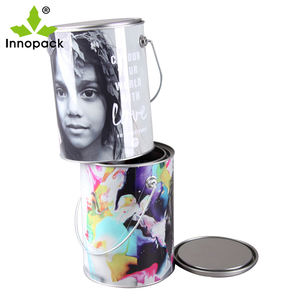 Tapa de palanca al por mayor embalaje redondo de Metal para pegamento y recubrimiento lata de pintura de <span class=keywords><strong>aerosol</strong></span> vacía - Product Image 2