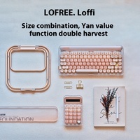 Lofree DOT Foundation clavier numérique mécanique sans fil pour filles élégantes ordinateur haut de gamme calculatrice externe USB