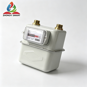เครื่องวัดแก๊สไดอะแฟรม ZHONGYI G1.6/G2.5/G4 ตัวเรือนเหล็ก ประสิทธิภาพสูง อัตราการไหล 0.016-6 ลูกบาศก์เมตร/ชั่วโมง รับผลิตตามแบบ OEM - Product Image 2