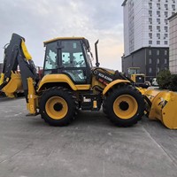 Chargeuse-pelleteuse tout-terrain XC8-S3580 3,5 tonnes 4x4, excavatrice frontale certifiée CE pour travaux municipaux et agricoles