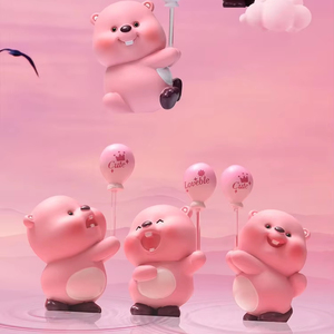 Hot Pink Little Li Geständnis Saison Blind Box Niedliche Harz Cartoon Puppe Schlafzimmer Zentral kontrolle Kleine Ornamente Großhandel - Product Image 2