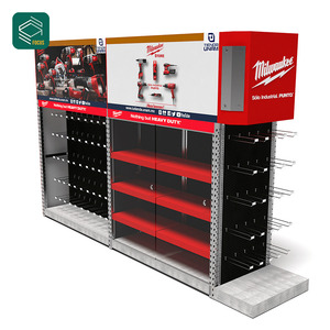 <strong>Hardware</strong> <strong>Shop</strong> <strong>Retail</strong> Merchandising <strong>Display</strong> <strong>Stand</strong> for <strong>Tools</strong> <strong>Hardware</strong> <strong>Shop</strong> Counter Design - Product Image 1