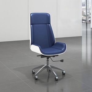 Sedia da Ufficio Boss in Pelle PU con Struttura in Metallo, Seduta Confortevole, Finitura Premium <span class=keywords><strong>per</strong></span> Sale Riunioni e Uffici - Product Image 3
