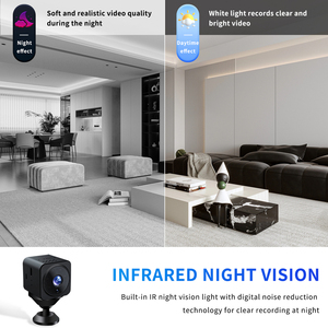 As02 máy ảnh hai chiều liên lạc an ninh nhà bé vật nuôi màn hình 1080P tầm nhìn ban đêm từ xa xem không dây Wifi <span class=keywords><strong>Mini</strong></span> máy ảnh kỹ thuật số - Product Image 4