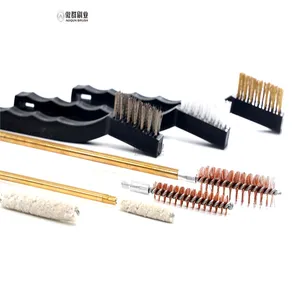 .22.27.30.357.38 9mm.40.45 Caliber Universal Gun Cleaning Kit Phosphor Bronze Brush For Gun Clean Air Brush